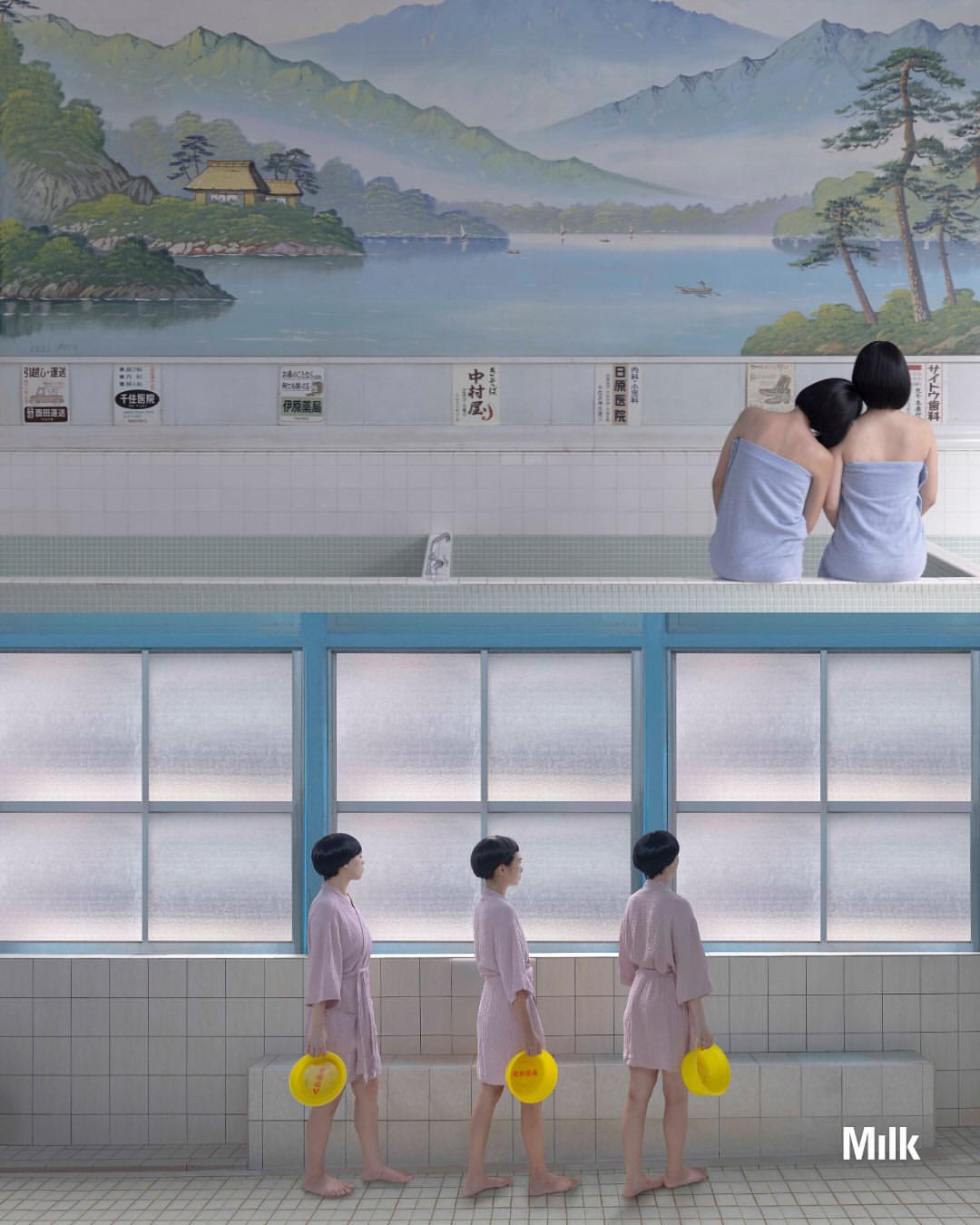 Artist Spotlight: Following a project at Glenogle Baths, the Edinburgh pool where she swam as a child, photographer @soo.burnell became fascinated by the architecture and quiet ritual of bathing spaces. Since then, she’s ventured to capture historic pools around the world, and most recently, traditional bathhouses in Japan for her series At The Onsen — A Journey to Stillness.

The work explores the rituals of the onsen, a hot spring bath that uses mineral-rich water from deep within the earth, and the sento, a public bathhouse found in urban areas that is also a gathering place within communities.

Soo captures the serenity within these spaces; the stillness and the deep sense of calm that await, along with the contrasts, from the rustic timber structures to the delicately detailed murals.

“This is a journey that explores and celebrates traditions; these places where people come to bathe, to rest, to connect with others, and to reconnect with their own stillness within.”