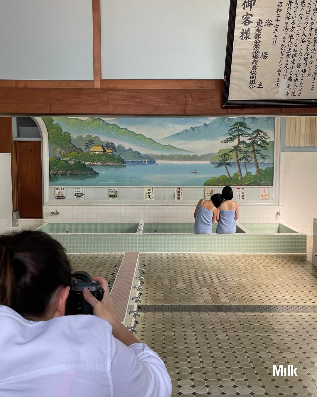Artist Spotlight: Following a project at Glenogle Baths, the Edinburgh pool where she swam as a child, photographer @soo.burnell became fascinated by the architecture and quiet ritual of bathing spaces. Since then, she’s ventured to capture historic pools around the world, and most recently, traditional bathhouses in Japan for her series At The Onsen — A Journey to Stillness.

The work explores the rituals of the onsen, a hot spring bath that uses mineral-rich water from deep within the earth, and the sento, a public bathhouse found in urban areas that is also a gathering place within communities.

Soo captures the serenity within these spaces; the stillness and the deep sense of calm that await, along with the contrasts, from the rustic timber structures to the delicately detailed murals.

“This is a journey that explores and celebrates traditions; these places where people come to bathe, to rest, to connect with others, and to reconnect with their own stillness within.”