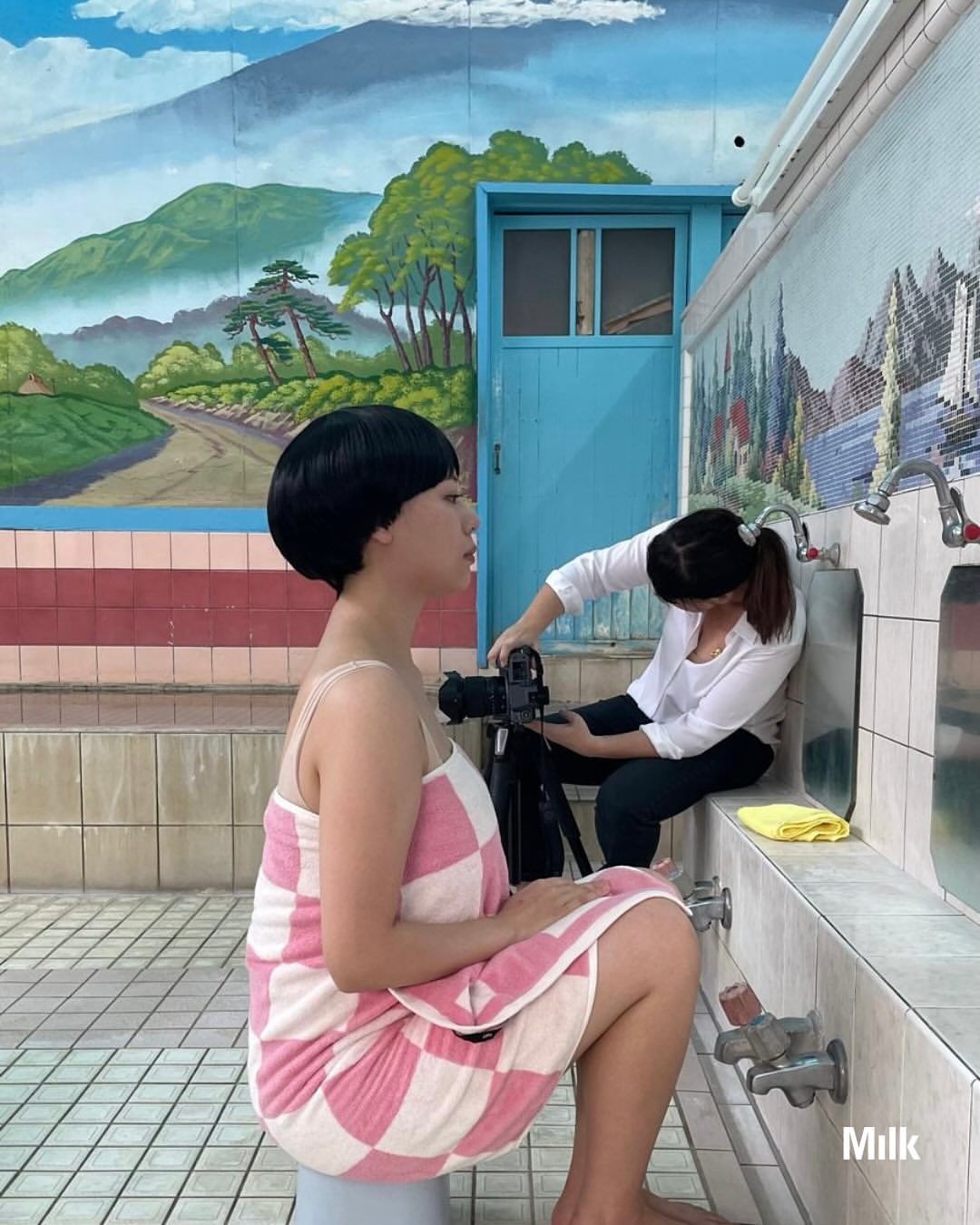 Artist Spotlight: Following a project at Glenogle Baths, the Edinburgh pool where she swam as a child, photographer @soo.burnell became fascinated by the architecture and quiet ritual of bathing spaces. Since then, she’s ventured to capture historic pools around the world, and most recently, traditional bathhouses in Japan for her series At The Onsen — A Journey to Stillness.

The work explores the rituals of the onsen, a hot spring bath that uses mineral-rich water from deep within the earth, and the sento, a public bathhouse found in urban areas that is also a gathering place within communities.

Soo captures the serenity within these spaces; the stillness and the deep sense of calm that await, along with the contrasts, from the rustic timber structures to the delicately detailed murals.

“This is a journey that explores and celebrates traditions; these places where people come to bathe, to rest, to connect with others, and to reconnect with their own stillness within.”