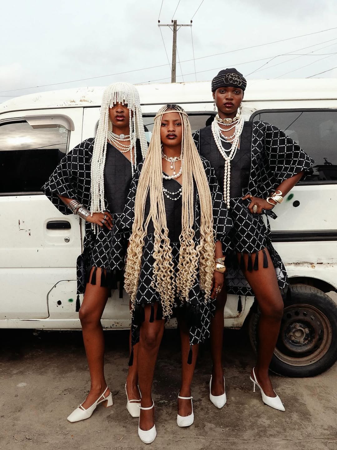 “Three thrones, One story” captured by @unavailable_______p

“This image explores power and sisterhood through composition, styling, and gaze. As a image maker, I aimed to frame Black women as thrones in themselves  bold, present, and unapologetically regal.”

Credits: 
Talent @realllmoses @ayinke1035 @fadekemillawal
Style by @yomo_daj