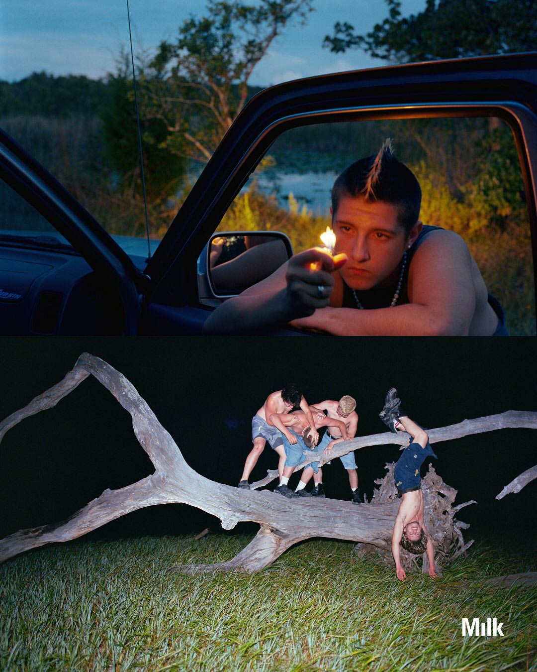 Artist Spotlight: Miami based photographer @jda.usa has spent five years traversing the backroads of Florida with groups of young men, friends and strangers alike, building building a moving portrait of youth, identity, and belonging. 

His series Florida Boys offers a counterpoint to the performance that often defines contemporary masculinity, showcasing companionship where there’s often isolation, and tenderness in place of stoicism.

Raised between cultures after immigrating to Florida as a kid, Josh’s work also circles the question of what it means to find home, exploring the friction between belonging and vulnerability for those of us still figuring out where we fit.

“I’m not denying the politics or the stereotypes, just imagining something different. A Florida shaped by care and curiosity. A place where young men can be tender, playful, and fully themselves.”