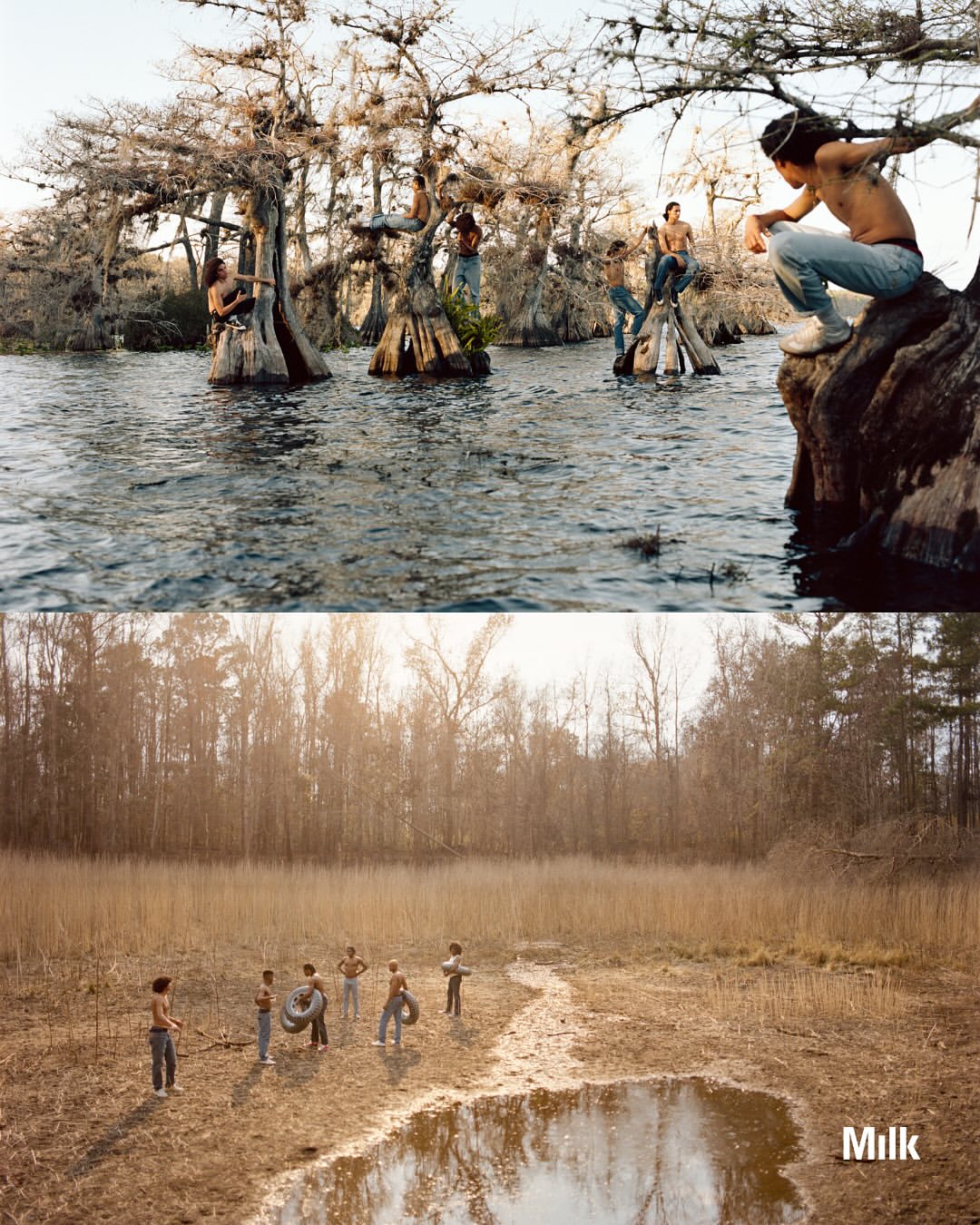 Artist Spotlight: Miami based photographer @jda.usa has spent five years traversing the backroads of Florida with groups of young men, friends and strangers alike, building building a moving portrait of youth, identity, and belonging. 

His series Florida Boys offers a counterpoint to the performance that often defines contemporary masculinity, showcasing companionship where there’s often isolation, and tenderness in place of stoicism.

Raised between cultures after immigrating to Florida as a kid, Josh’s work also circles the question of what it means to find home, exploring the friction between belonging and vulnerability for those of us still figuring out where we fit.

“I’m not denying the politics or the stereotypes, just imagining something different. A Florida shaped by care and curiosity. A place where young men can be tender, playful, and fully themselves.”