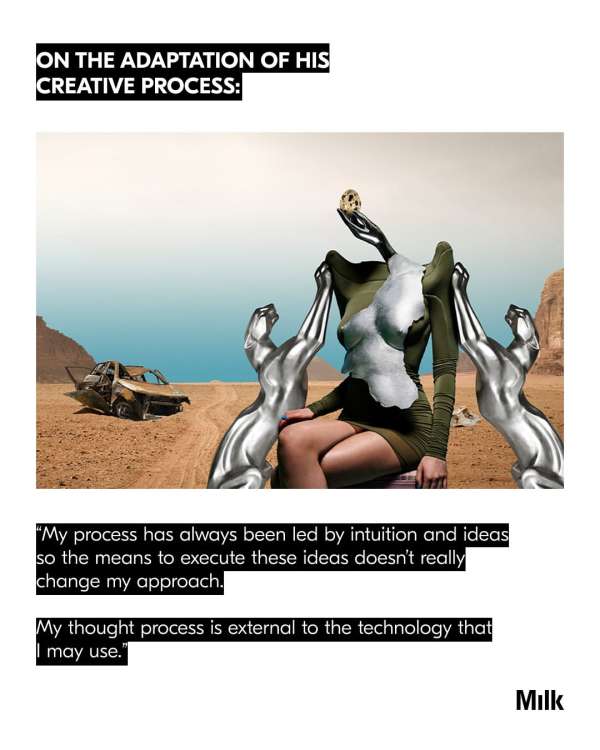 To encounter the work of Mat Maitland is to...