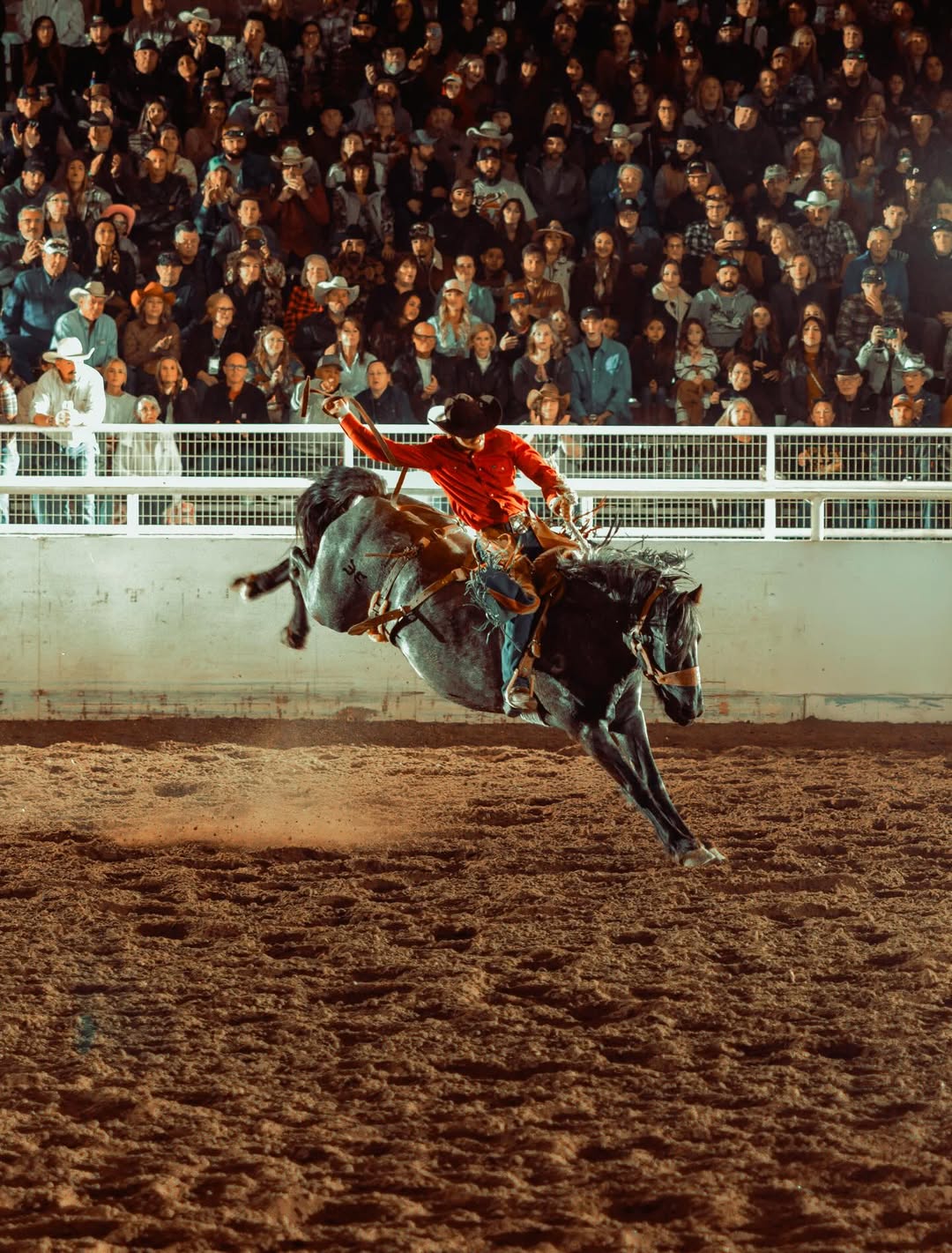 ‘My First Rodeo’, a project by Phoenix based photographer and director @k_reckd . Working across digital and film, Reck approaches the rodeo as both spectacle and first encounter, bringing a cinematic eye to moments shaped by speed, precision, and atmosphere.

“Growing up in the midwest I spent a lot of time on farms with just about every farm animal you can think of. Even with it being a part of my life I never once had been to a rodeo, nor any show animal events. What an experience it was finally being able to capture the intensity. From barrel racing to bull riding there really is so much adrenaline in the air and that is what I was trying to capture, pure adrenaline with a creative touch. This indeed was my first rodeo.”