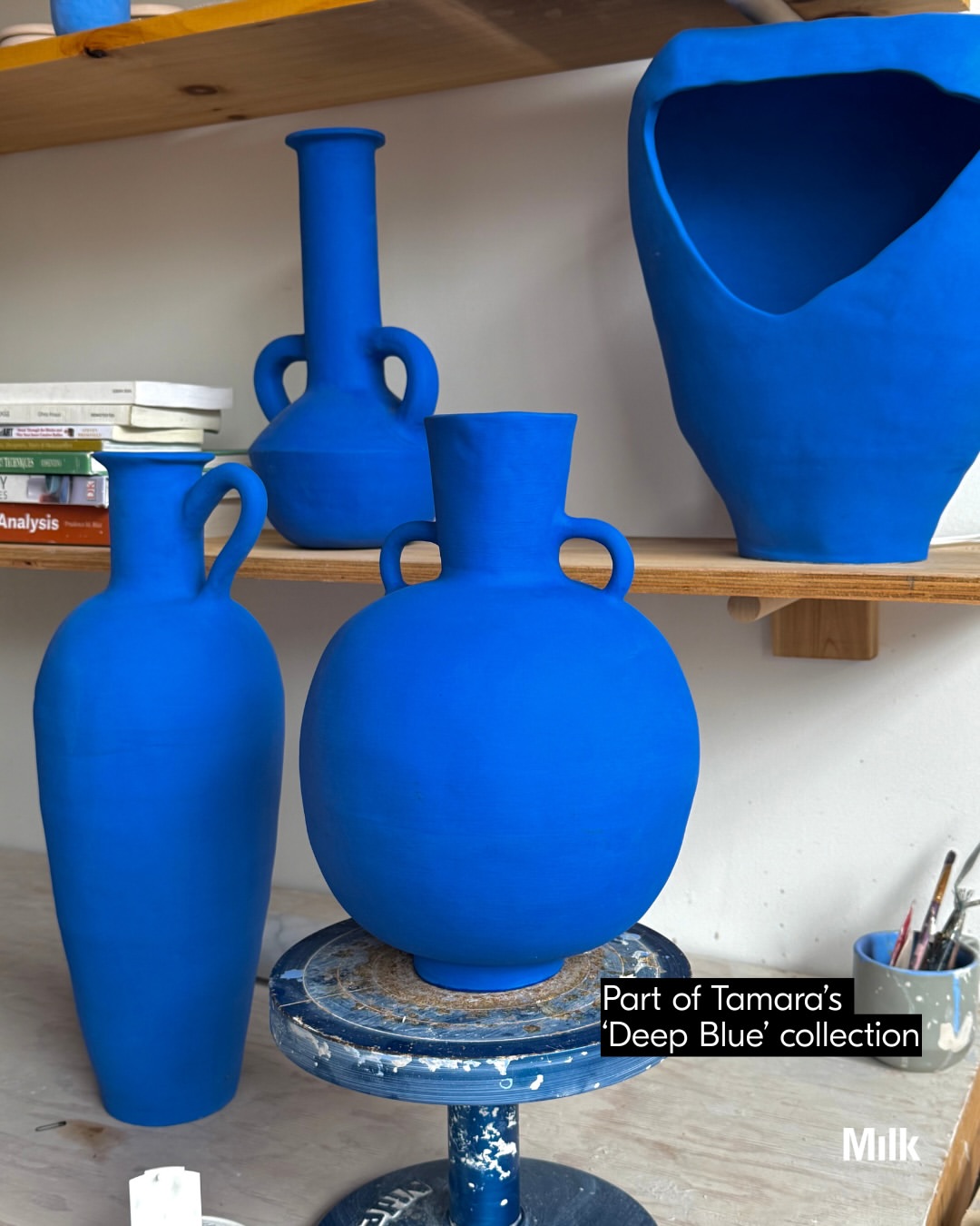 Artist Spotlight: Based in Toronto, Tamara “Solem” AI-Issa is a Syrian-Filipina sculptural artist who uses old ceramic traditions of SWANA and South Asia to revisit timelines and shape vessels that echo the rituals, architecture, and histories that impacted her.

Originally studying physiology, Solem found herself turning to the wheel unpremeditatedly. What began as apprenticeship in a small studio evolved into something more permanent: a practice rooted in intuition, demand, and rhythm.

For Tamara, growth is communal. Through her travels for collaborations with fellow artists and teaching, her reservoir of creativity is pooled and refilled. “Through learning about others, I learn about myself, which shapes my worldview and supports my growth as a creative,” she shares.