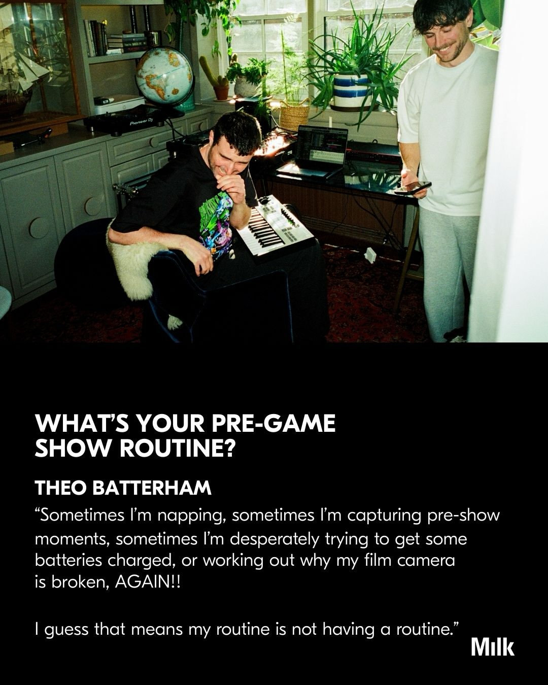 About Last Night: For six nights in January, @fredagainagainagainagainagain took over NYC for his
USB002 residency, transforming @eastendstudioslany ‘s warehouse into an interim of sound and
connection.

Behind the decks and deep in the crowd was @theobatterham, who’s been capturing Fred’s world for the past five years. Theo’s relationship with photography started early, when his older brother’s school project led them to build a makeshift darkroom in their home bathroom. A spark that’s since grown into a practice of chasing light in rooms filled wall to wall with crowds.

For Theo, it’s never been about the final image, but the free-floating emotions orbiting it.

“I’ve realised over time that the photos I love the most evoke real emotions. Hopefully that resonates with
people when they look at my work. Whether that’s the most joyful moment of a show, or the aftermath
when everyone is coming down from that high.”

Credits:
All images captured by @theobatterham