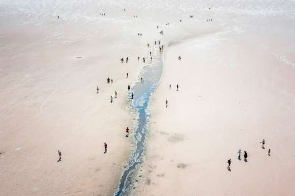 Through layered composition and precise tim...