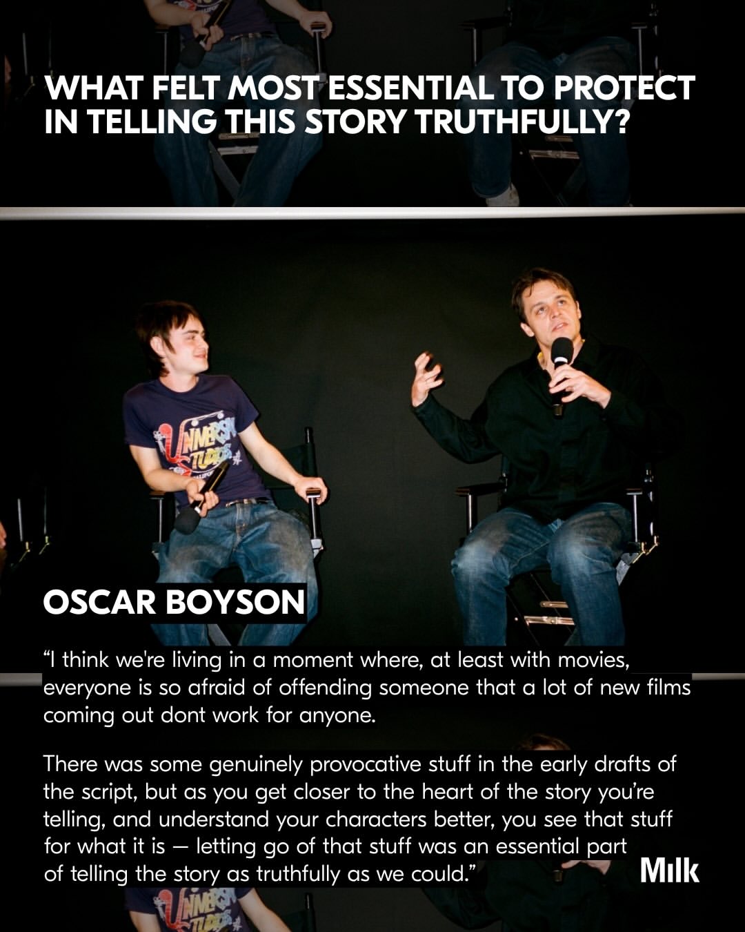 A headlong race through a world where success can be measured in engagement and tragedy has become content.

In ‘Our Hero, Balthazar,’ Oscar Boyson’s (@skipmccoy) feature directorial debut, from a script co-written with Ricky Camilleri, two neglected teenagers are thrown together by a chance online encounter. Boyson, whose background helped shape independent culture as the A24/HBO producer behind Uncut Gems, Good Time, and projects spanning Greta Gerwig, Noah Baumbach, Jay-Z, and Casey Neistat.

Privileged yet lonely New Yorker, Balthy (Jaeden Martell) eager to enact heroism to impress his activist crush, tracks down Solomon (Asa Butterfield, @asabopp), a Texas teen posting violent threats into the void. Also starring Noah Centineo (@ncentineo), what begins as a misguided attempt at intervention unfolds into an unlikely bond, a journey that transforms both their lives in ways both terrifying and absurd.

Darkly comic, unsettling, and deeply reflective of a generation raised online.

Credits:
New York Premiere images courtesy of Tania Veltchev
All other assets provided by the Our Hero, Balthazar team