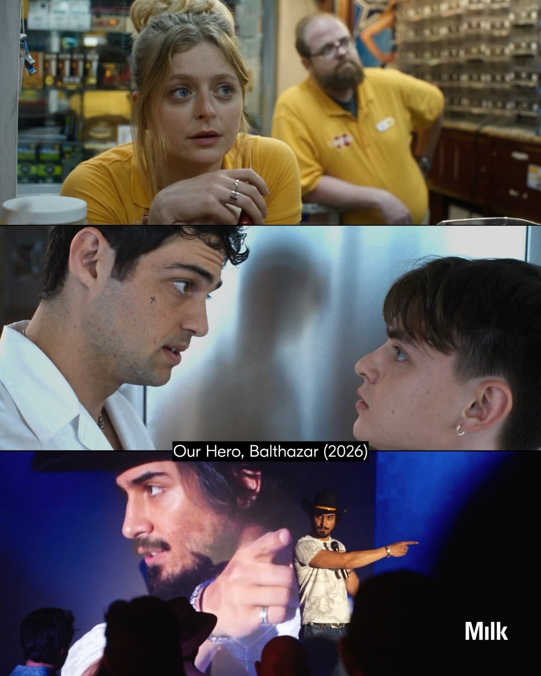A headlong race through a world where success can be measured in engagement and tragedy has become content.

In ‘Our Hero, Balthazar,’ Oscar Boyson’s (@skipmccoy) feature directorial debut, from a script co-written with Ricky Camilleri, two neglected teenagers are thrown together by a chance online encounter. Boyson, whose background helped shape independent culture as the A24/HBO producer behind Uncut Gems, Good Time, and projects spanning Greta Gerwig, Noah Baumbach, Jay-Z, and Casey Neistat.

Privileged yet lonely New Yorker, Balthy (Jaeden Martell) eager to enact heroism to impress his activist crush, tracks down Solomon (Asa Butterfield, @asabopp), a Texas teen posting violent threats into the void. Also starring Noah Centineo (@ncentineo), what begins as a misguided attempt at intervention unfolds into an unlikely bond, a journey that transforms both their lives in ways both terrifying and absurd.

Darkly comic, unsettling, and deeply reflective of a generation raised online.

Credits:
New York Premiere images courtesy of Tania Veltchev
All other assets provided by the Our Hero, Balthazar team