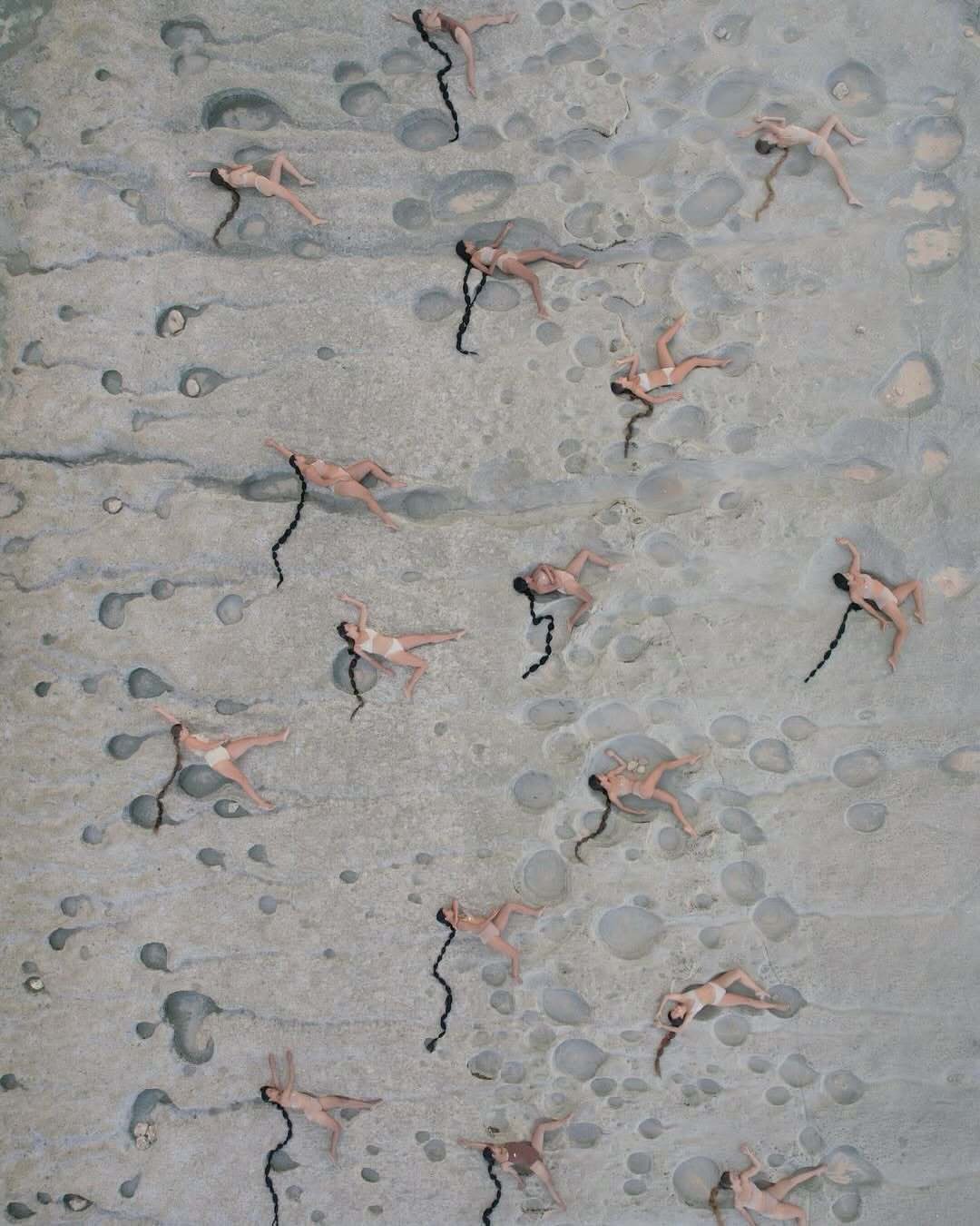 ‘Rivers of Hair’ by @nataliekarpushenko

“Women of all ages, sizes and cultures,
cradled by the reef,
their hair unraveling into ocean roots.
The sea calls, the earth listens,
as time drifts backward in quiet waves.”

In collaboration with @carinahardy.studio 
Produced by @cccaaarrrhhh
Drone assistent @romaodintsow