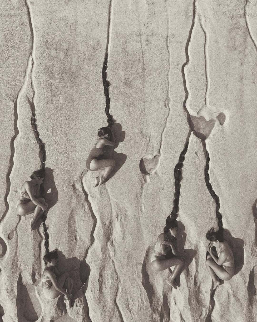 ‘Rivers of Hair’ by @nataliekarpushenko

“Women of all ages, sizes and cultures,
cradled by the reef,
their hair unraveling into ocean roots.
The sea calls, the earth listens,
as time drifts backward in quiet waves.”

In collaboration with @carinahardy.studio 
Produced by @cccaaarrrhhh
Drone assistent @romaodintsow