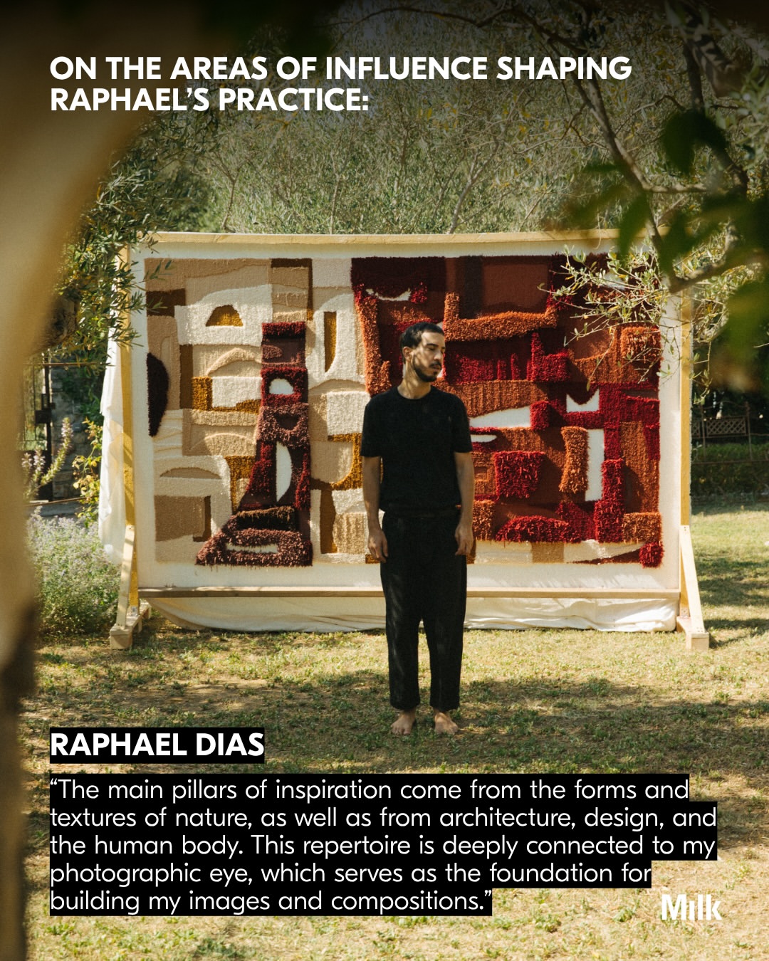 Artist Spotlight: Brazilian textile artist Raphael...