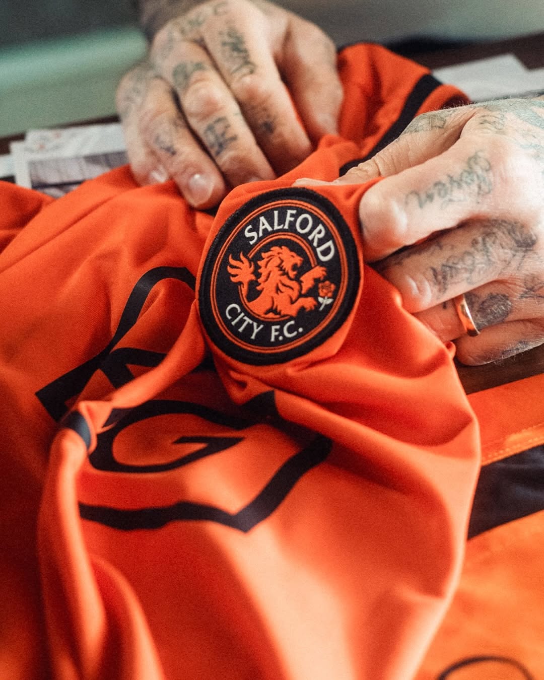 A badge over the heart carries more than a club name — it carries a place 🧡
The streets you grew up on, the colors you learned to wear, the club you inherited and the one you pass on.
For @salfordcityfc’s next chapter, @milkagencynyc worked with the club to create an identity grounded in where it comes from. Now on pitch ⚽️ with the club’s new 26-27 @adidas home kits, unveiled by co-owners @davidbeckham and @gneville2
Photo courtesy of @salfordcityfc
Identity by @milkagencynyc
Team behind:
@mrdansc
@heyarrthur
@ronniefalasco
@mayaameliaf
@z_h_i