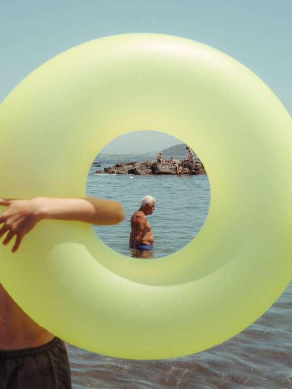 ‘A Frame From The Italian Seaside,’ as seen...