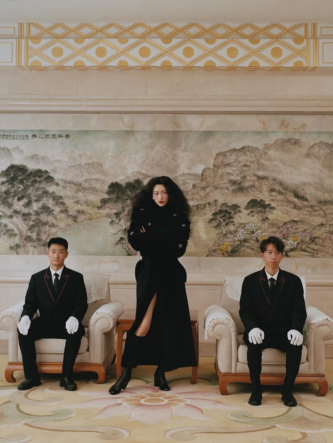 Nadine Ijewere X Liu Wen for W Magazine Sep. 25