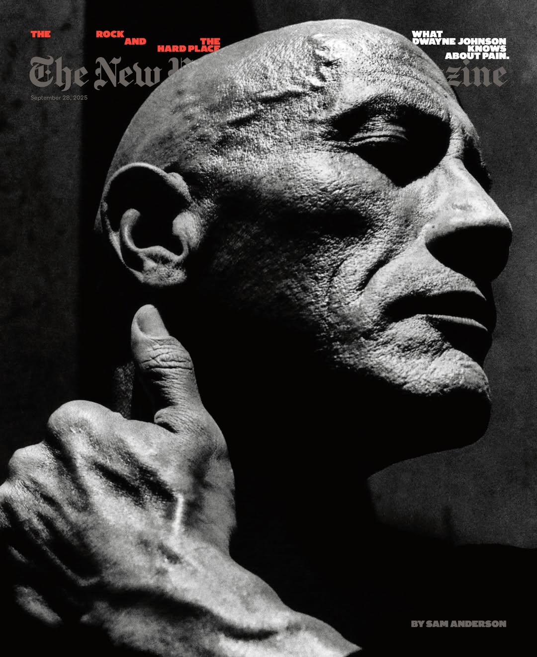 Jack Davison X Dwayne Johnson for The New York Times Magazine Sep. 25