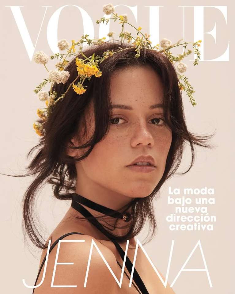 Paola Kudacki X Jenna Ortega for Vogue Latino America Aug. 25