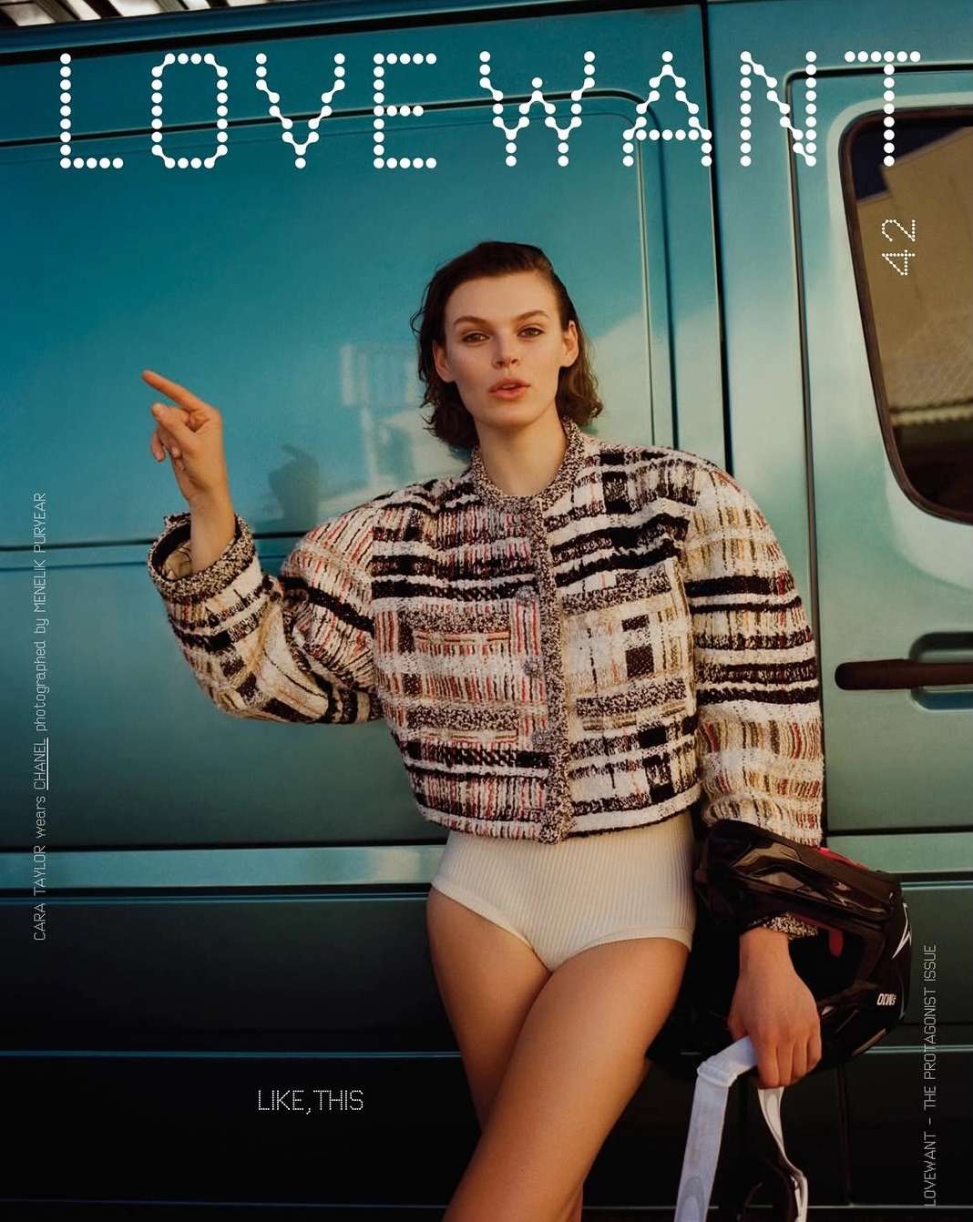 <a href="/menelik-puryear">Menelik Puryear</a> X cara taylor for LOVE WANT <span style="text-transform: none; white-space: nowrap;">Mar. 26</span>