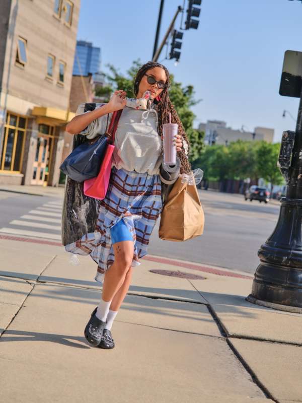 Spring is here! A fun look for a classic br...