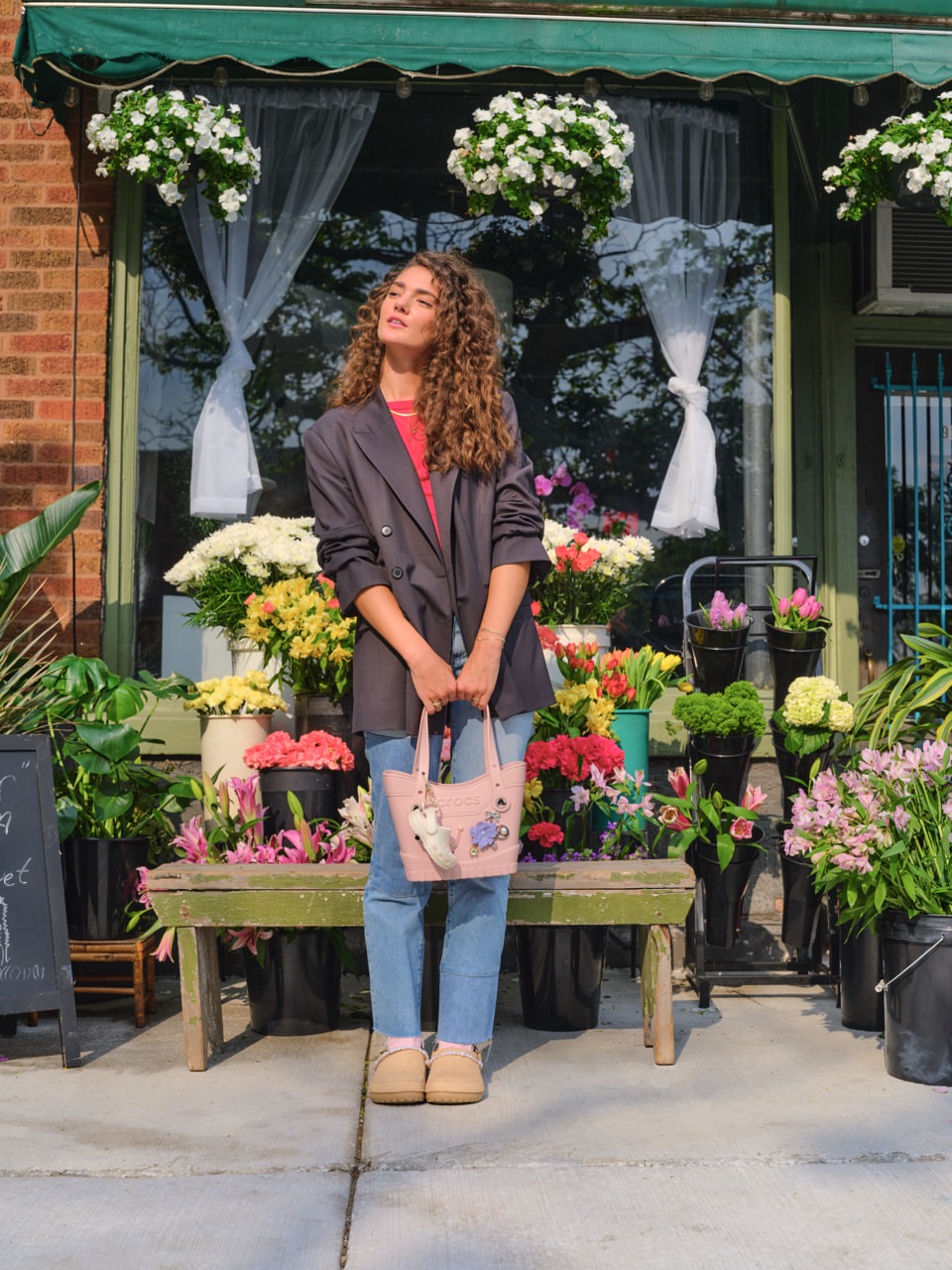 Spring is here! A fun look for a classic brand. 