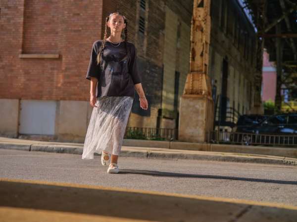 Spring is here! A fun look for a classic br...