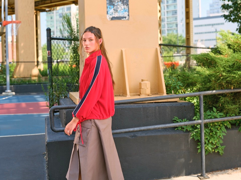 Spring is here! A fun look for a classic brand. 