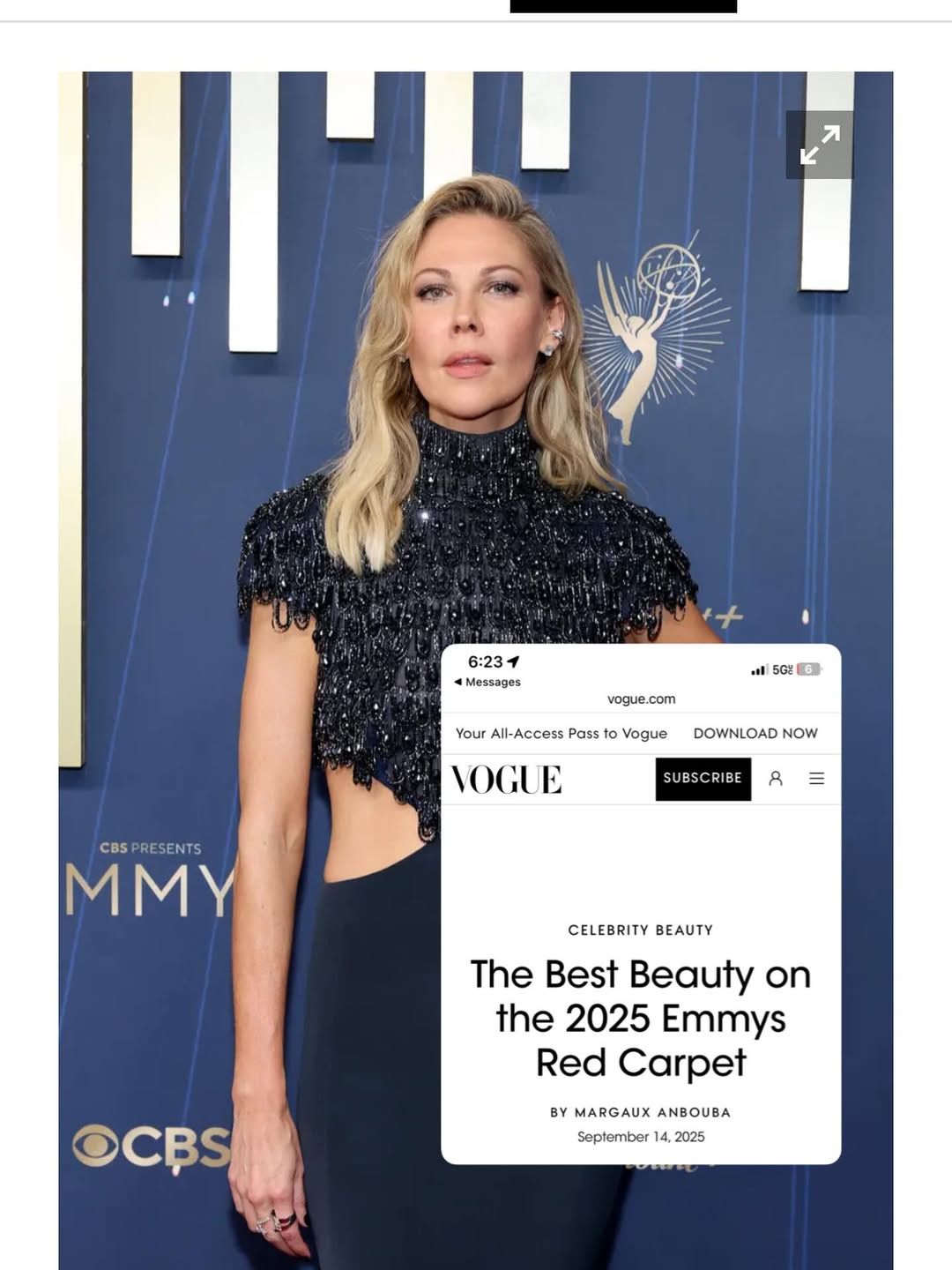@bowmanmakeup 💋x @desilydic 
Beauty Sees Beauty 🙌💫 
#emmys #stephenbowmanmakeup #desilydic