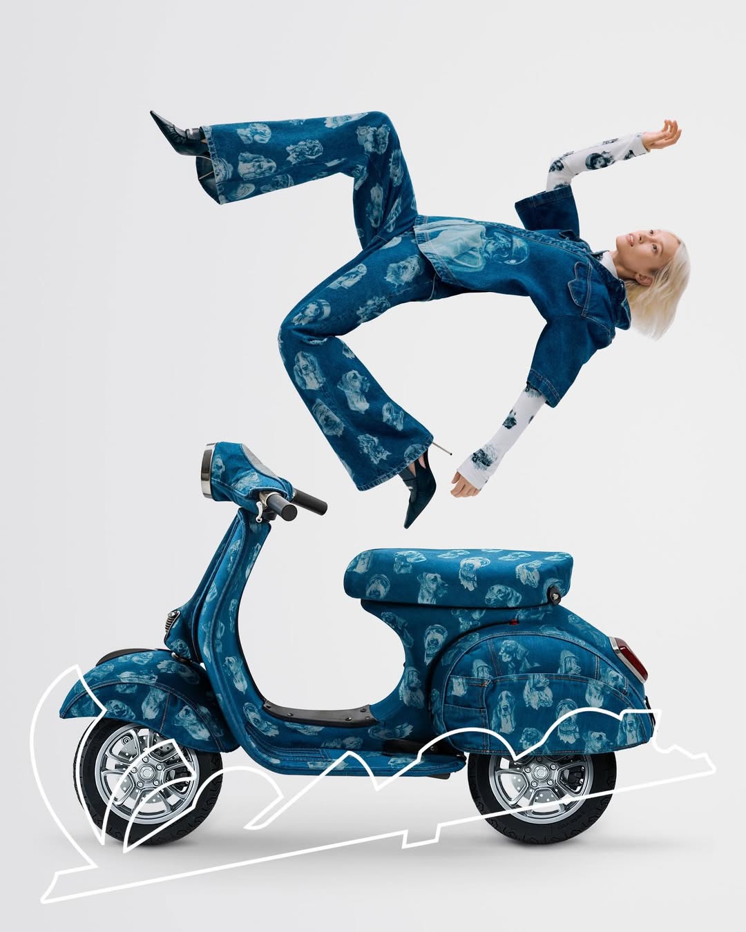 Julian Song X Vespa