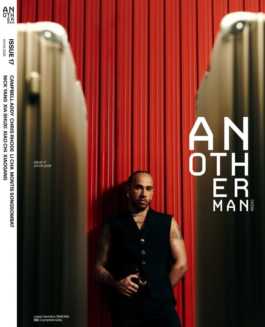 Campbell Addy X Lewis Hamilton for Farago Projects Apr. 26