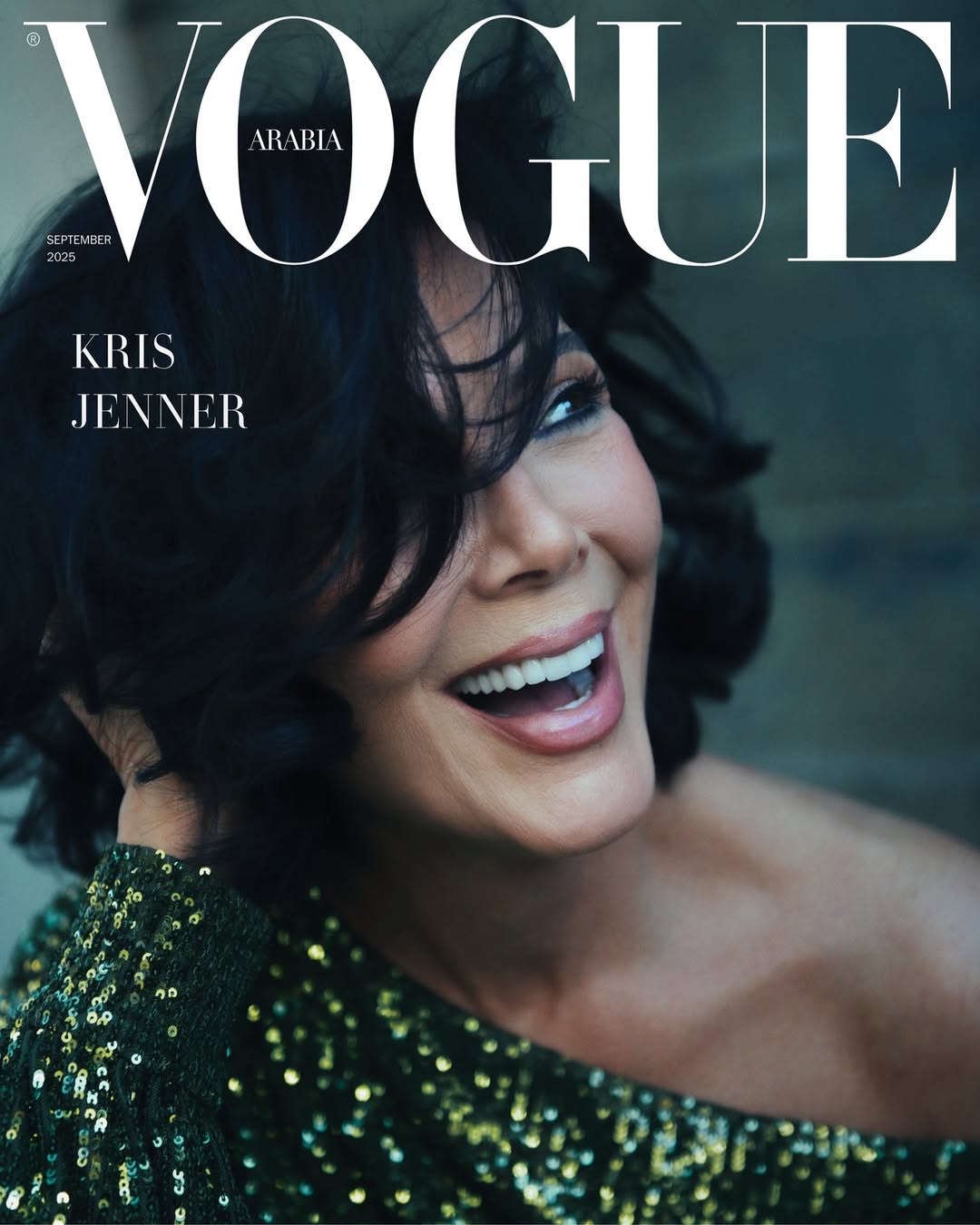 Norman Jean Roy X Kris Jenner for Vogue Arabia Sep. 25