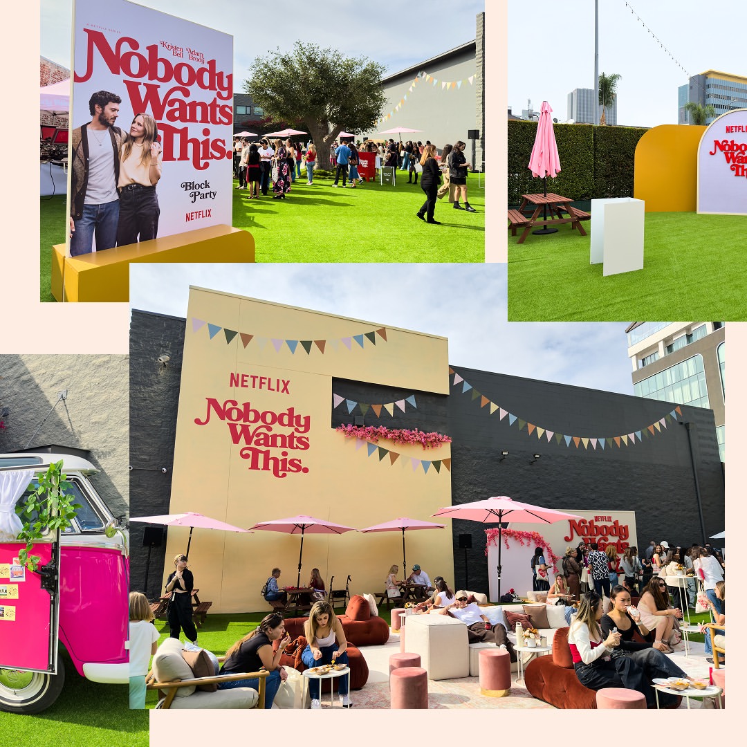 Hollywood turned into a rom-com 💕
The Nobody Wants This Block Party brought the world of Netflix’s hit series to life at nya studios — transforming our campus with immersive sets, photo ops, and more. #nobodywantsthis #netflix #nyastudios #hollywood #nwt