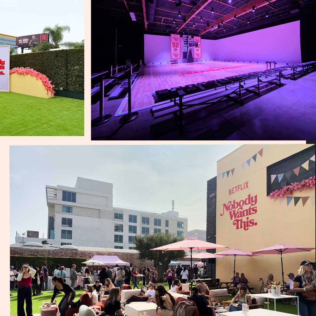 Hollywood turned into a rom-com 💕
The Nobody Wants This Block Party brought the world of Netflix’s hit series to life at nya studios — transforming our campus with immersive sets, photo ops, and more. #nobodywantsthis #netflix #nyastudios #hollywood #nwt