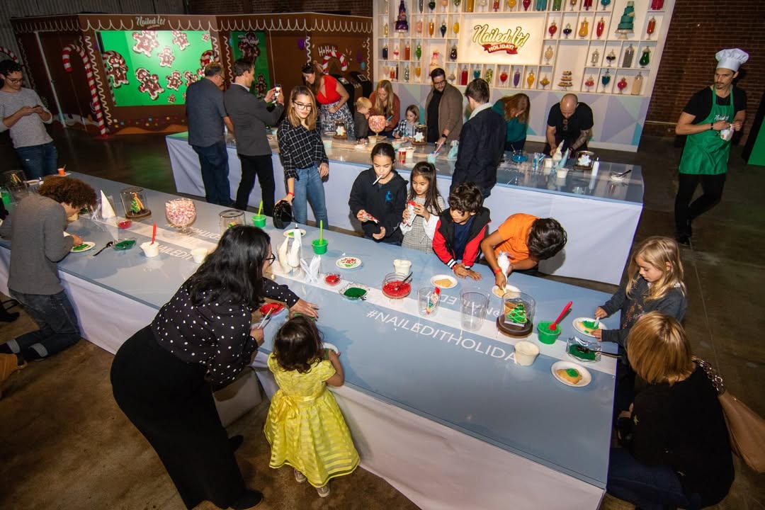 #Flashback to when we brought the holiday season of @netflix’s “Nailed It!” into the real world! 🎄✨

Combining the show’s fun vibes with the cheer of the holiday season, the Netflix “Nailed It!” Holiday Village was a pop-up, immersive fan experience that we were proud to produce and design. The Village had something special around every corner: a cookie decorating station (where a professional chef decided if you’d nailed it or failed it), a live “Nutcracker” performance by the @cal_dance_academy, stilt walkers, live holiday music, a sprinkle bomb photo booth, an ice skating rink, and much, much more. 

The hosts and stars of the show, @jacquestorres and @nicolebyer, were on-site to join the fun and spread holiday cheer to their fans. 

Equal parts festive and funny, the “Nailed It” Holiday Village truly helped to spread joy and celebrate the happiness of the holiday season.
.
.
.
#ginawadecreative #nailedit #eventproduction #eventdesign