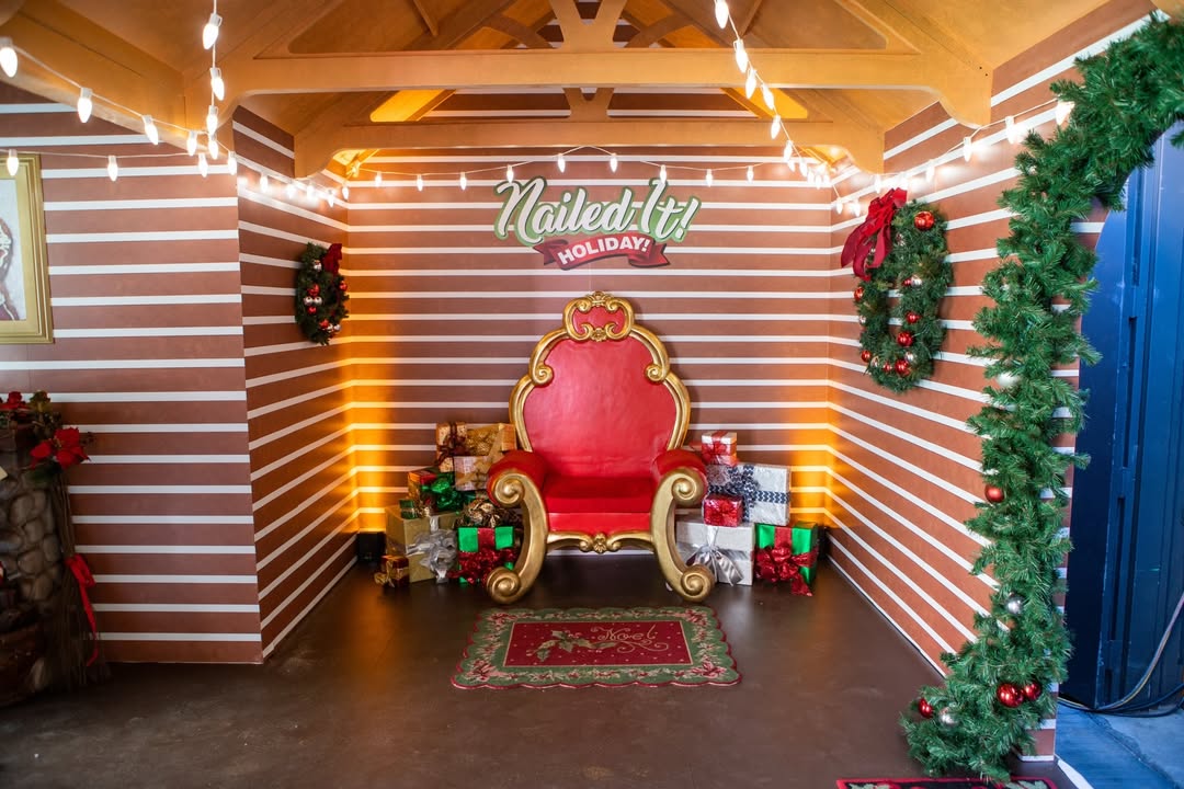 #Flashback to when we brought the holiday season of @netflix’s “Nailed It!” into the real world! 🎄✨

Combining the show’s fun vibes with the cheer of the holiday season, the Netflix “Nailed It!” Holiday Village was a pop-up, immersive fan experience that we were proud to produce and design. The Village had something special around every corner: a cookie decorating station (where a professional chef decided if you’d nailed it or failed it), a live “Nutcracker” performance by the @cal_dance_academy, stilt walkers, live holiday music, a sprinkle bomb photo booth, an ice skating rink, and much, much more. 

The hosts and stars of the show, @jacquestorres and @nicolebyer, were on-site to join the fun and spread holiday cheer to their fans. 

Equal parts festive and funny, the “Nailed It” Holiday Village truly helped to spread joy and celebrate the happiness of the holiday season.
.
.
.
#ginawadecreative #nailedit #eventproduction #eventdesign