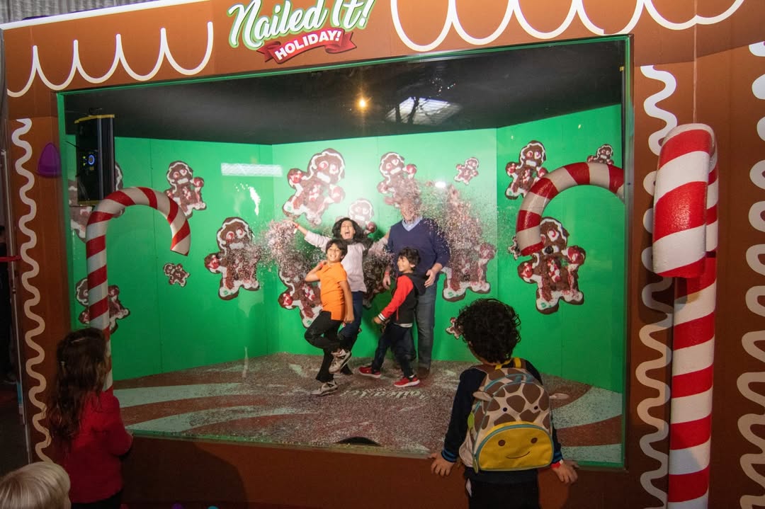 #Flashback to when we brought the holiday season of @netflix’s “Nailed It!” into the real world! 🎄✨

Combining the show’s fun vibes with the cheer of the holiday season, the Netflix “Nailed It!” Holiday Village was a pop-up, immersive fan experience that we were proud to produce and design. The Village had something special around every corner: a cookie decorating station (where a professional chef decided if you’d nailed it or failed it), a live “Nutcracker” performance by the @cal_dance_academy, stilt walkers, live holiday music, a sprinkle bomb photo booth, an ice skating rink, and much, much more. 

The hosts and stars of the show, @jacquestorres and @nicolebyer, were on-site to join the fun and spread holiday cheer to their fans. 

Equal parts festive and funny, the “Nailed It” Holiday Village truly helped to spread joy and celebrate the happiness of the holiday season.
.
.
.
#ginawadecreative #nailedit #eventproduction #eventdesign