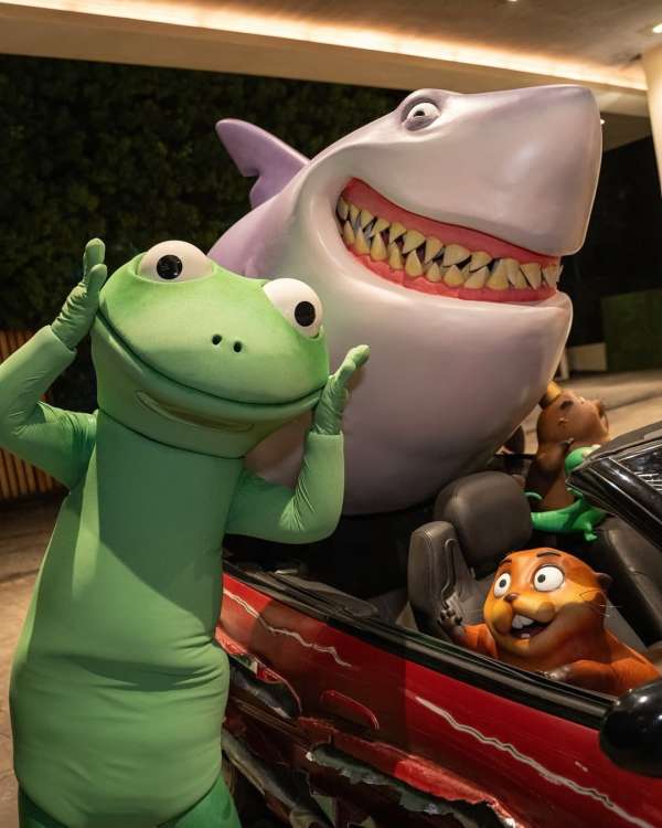 Tom Lizard, guests & creators enjoyed an ex...