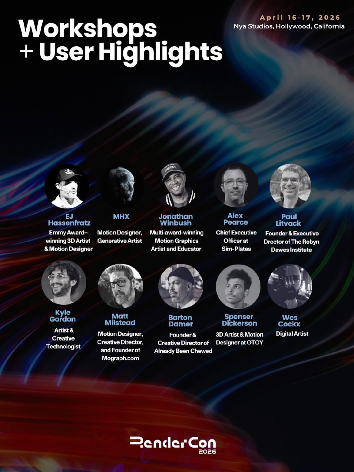 RenderCon brings together artists, studios, and te...
