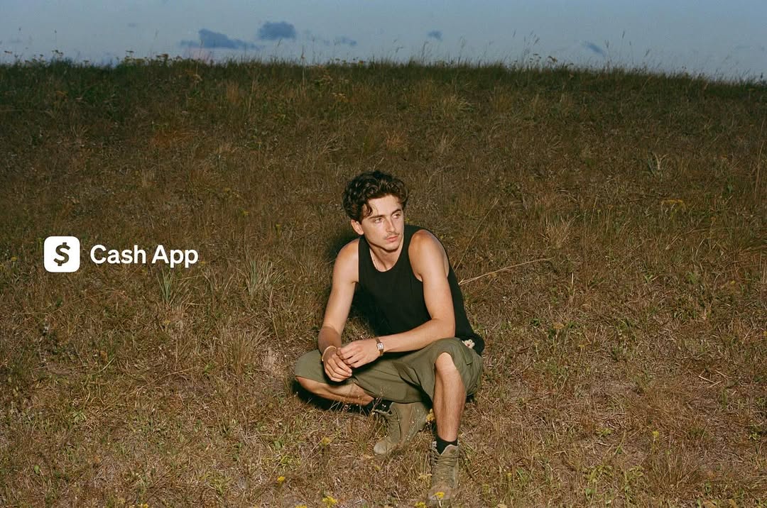 Aidan Zamiri X Timothée Chalamet for Cash App Sep. 25