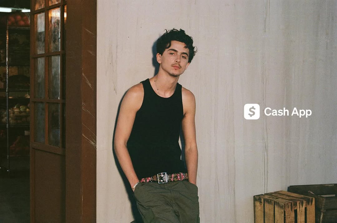 Aidan Zamiri X Timothée Chalamet for Cash App Sep. 25