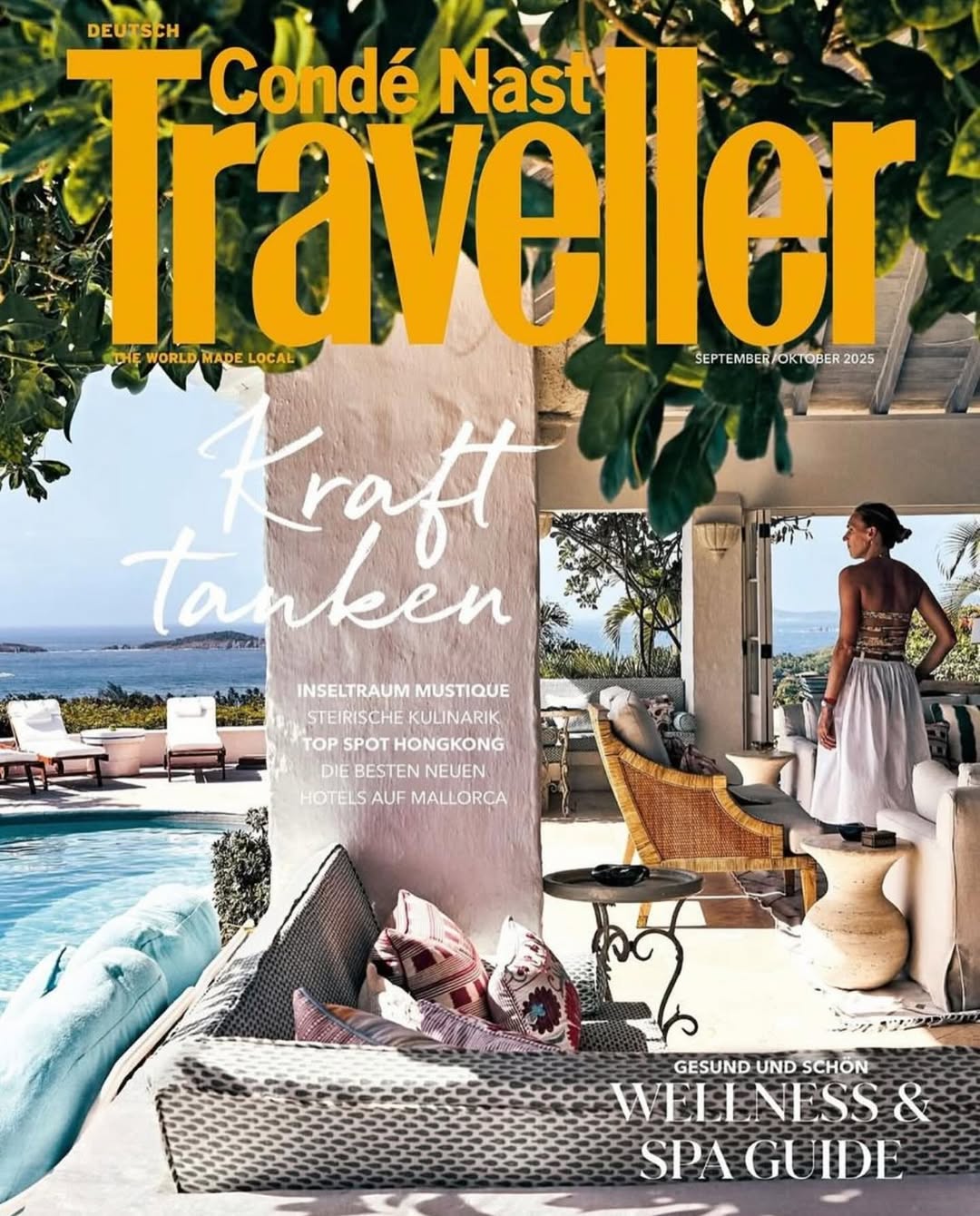 Oliver Pilcher X Condé Nast Traveler Oct. 25