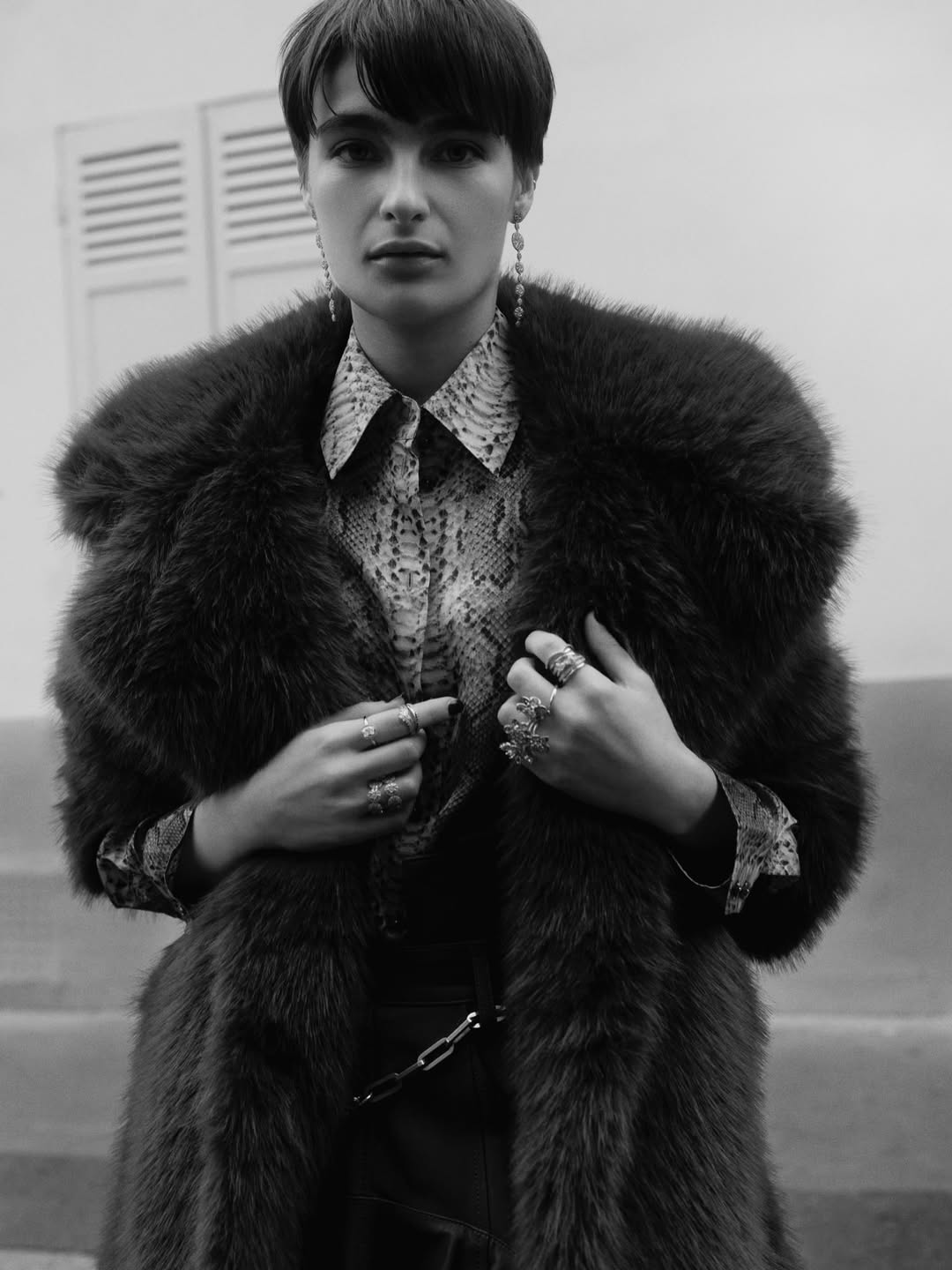 Buzz White X Elle France