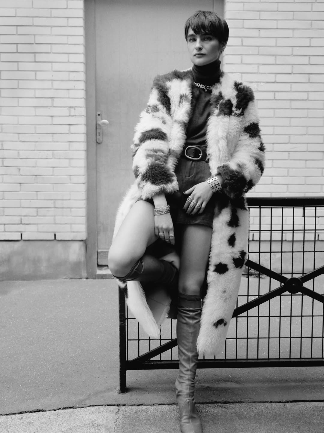 Buzz White X Elle France Dec. 25