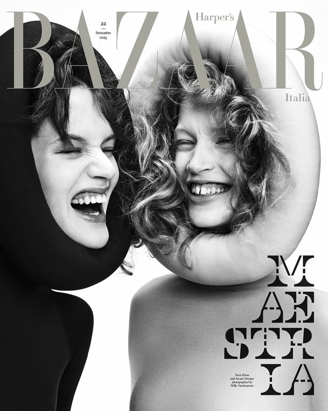 HARPER’S BAZAAR ITALIA - ISSUE 22 MAESTRIA PHOTOGRAPHED BY WILLY VANDERPERRE. 

CLIENT: Harper’s Bazaar Italia  @bazaaritalia 

CREATIVE FASHION DIRECTOR: Sissy Vian @sissy.vian

PHOTOGRAPHER: Willy Vanderperre @willyvanderperre 

TALENT: Noor Khan @darthnoor & Jacqui Hooper @jacquilouise__

STYLIST:  Olivier Rizzo @olivierizzo 

HAIRSTYLIST:  Louis Ghewy @louisghewy

MAKEUP ARTIST: Lynsey Alexander @lynseyalexander

MANICURIST: Delphine Aissi @dephineaissi 

CASTING DIRECTOR: Anita Bitton @bitton 

LOCATION: Paris, France 

PRODUCTION: One Thirty-Eight Productions 
@onethirtyeightproductions