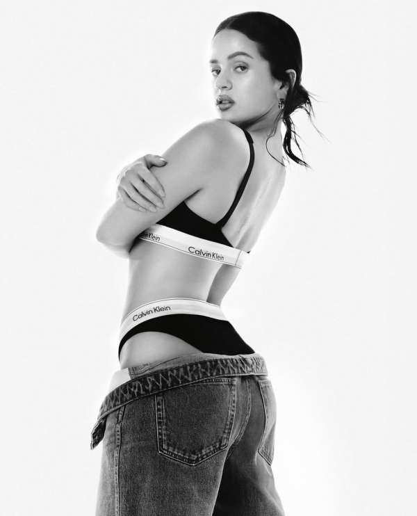 ROSALÍA STARS IN CALVIN KLIEN’S LASTEST CAM...