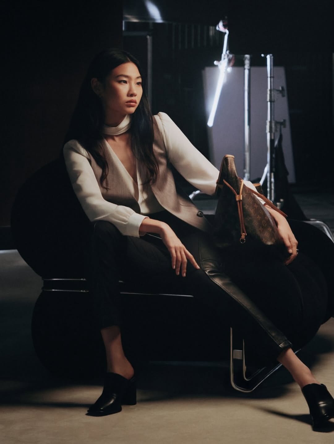 Louis Vuitton Monogram Campaign featuring Jung Ho-Yeon. Photographed by Glen Luchford.

CLIENT:
Louis Vuitton @louisvuitton 

SVP, IMAGE & COMMUNICATION: 
Carole Bildé @caroleaparis

DIRECTOR OF ART BUYING, PRODUCTION & CREATIVE SERVICES: 
Magena Chansarel @magena.chansarel 

ART BUYING & PRODUCTION MANAGER: 
Martin Foureau @martin.foureau

WOMEN’S FASHION DESIGN AND IMAGE DIRECTOR: 
Florent Buonomano @florentbuono

FASHION OFFICE MANAGER:  
Solène Richard  @solene.richard

TALENT:
Jung Ho-Yeon @hoooooyeony 

CREATIVE DIRECTOR:
Ezra Petronio  @Ezra Petronio

CREATIVE DIRECTOR: 
Lana Petrusevych @Lana Petrusevych

PHOTOGRAPHER: 
Glen Luchford @_glen_luchford

STYLIST: 
Marie-Amélie Sauve @marieameliesauve

HAIR STYLIST:
Damien Boissinot 
@damienboissinothair

MAKEUP ARTIST: 
Hiromi Ueda @hiromi_ueda

MANICURIST: 
Nelly Ferreira @nellysferreira

SET DESIGN: 
Baptiste Glaymann @baptisteglaymann

LOCATION: 
PARIS, FRANCE