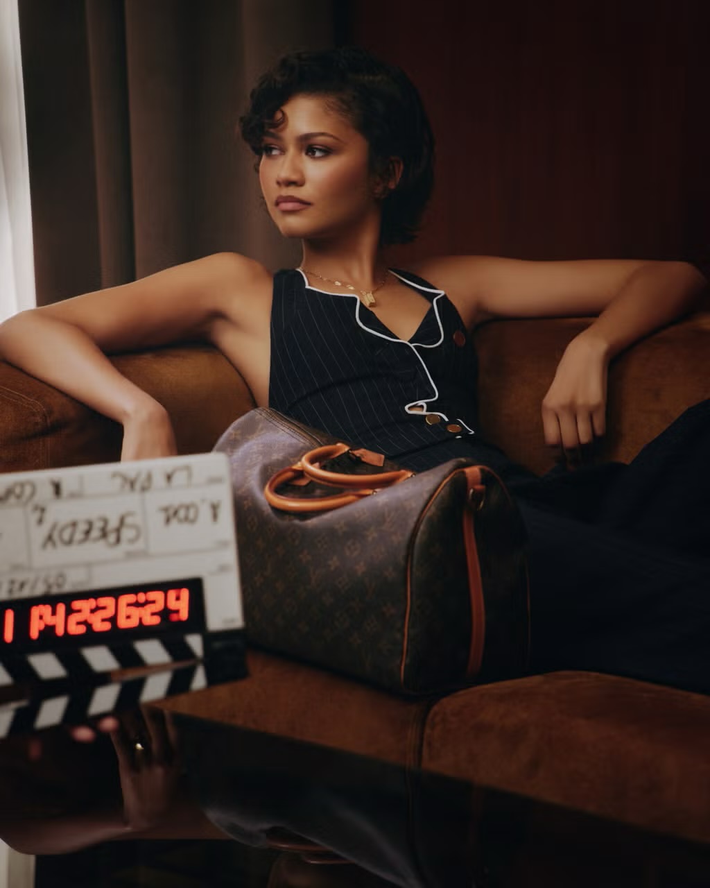 Louis Vuitton Monogram Campaign featuring Zendaya. Photographed by Glen Luchford.

CLIENT:
Louis Vuitton @louisvuitton 

SVP, IMAGE & COMMUNICATION: 
Carole Bildé @caroleaparis

DIRECTOR OF ART BUYING, PRODUCTION & CREATIVE SERVICES: 
Magena Chansarel @magena.chansarel 

ART BUYING & PRODUCTION MANAGER: 
Martin Foureau @martin.foureau

WOMEN’S FASHION DESIGN AND IMAGE DIRECTOR: 
Florent Buonomano @florentbuono

FASHION OFFICE MANAGER: 
Solène Richard  @solene.richard

TALENT: 
Zendaya @Zendaya

CREATIVE DIRECTOR:
Ezra Petronio  @Ezra Petronio

CREATIVE DIRECTOR: 
Lana Petrusevych @Lana Petrusevych

PHOTOGRAPHER: 
Glen Luchford @_glen_luchford

STYLIST: 
Marie-Amélie Sauve @marieameliesauve

HAIR STYLIST:
Ursula Stephen @ursulastephen

MAKEUP ARTIST :
Ernesto Casillas @ernestocasillas

MANICURIST: 
Nelly Ferreira @nellysferreira

SET DESIGN: 
Baptiste Glaymann @baptisteglaymann

LOCATION: 
PARIS, FRANCE