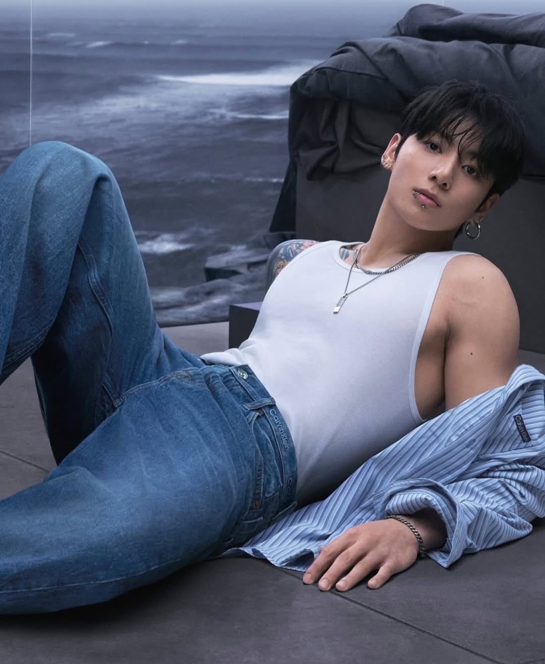 Calvin Klein’s spring campaign starring Jung Koo...