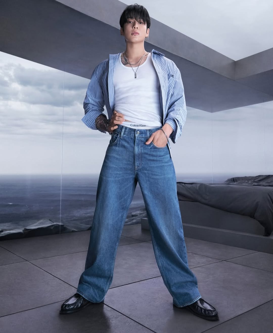 Calvin Klein’s spring campaign starring Jung Koo...