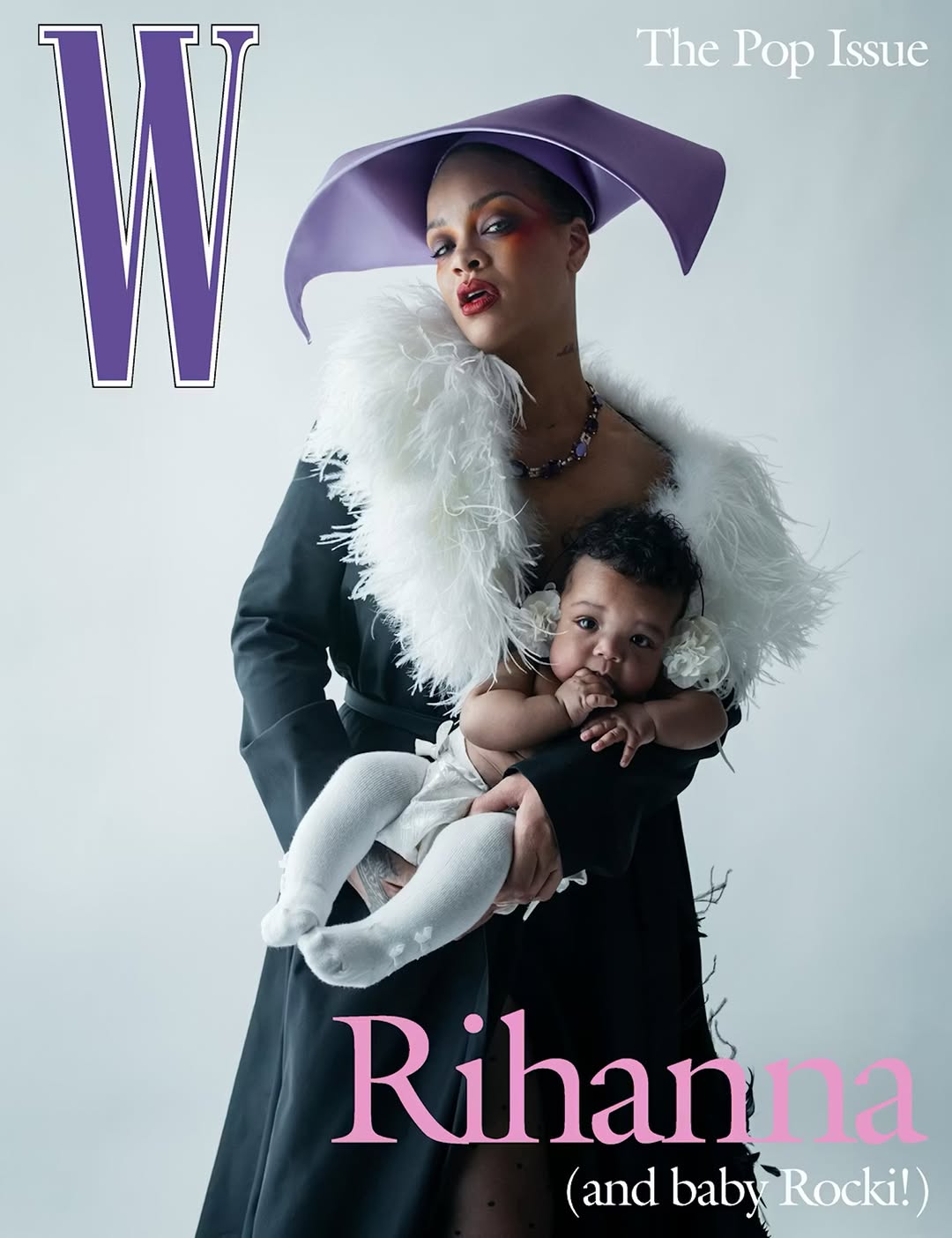 Rihanna @badgalriri & baby Rocki photographed by T...
