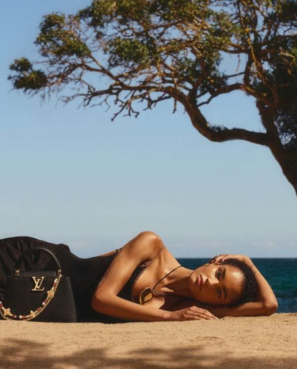 LOUIS VUITTON RESORT CAMPAIGN. PHOTOGRAPHED...